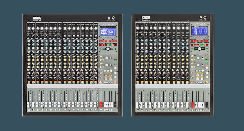 Review: Korg SoundLink MW-2408 Hybrid Analog/Digital Mixer